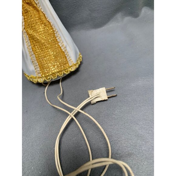 Vintage GE Heavenly Angel Lighted Angel Doll with Candles Christmas Tree Topper - Picture 11 of 16